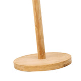 Maxbell Bamboo Paper Towel Holder Rustic Paper Towels Stand for Toilet Kitchen Table diameter 11.5cm