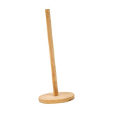 Maxbell Bamboo Paper Towel Holder Rustic Paper Towels Stand for Toilet Kitchen Table diameter 11.5cm
