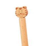 Maxbell Wood Paper Towel Holder Farmhouse Paper Roll Holder for Pantry Table Height 34.5cm