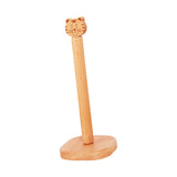 Maxbell Wood Paper Towel Holder Farmhouse Paper Roll Holder for Pantry Table Height 34.5cm