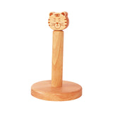 Maxbell Wood Paper Towel Holder Farmhouse Paper Roll Holder for Pantry Table Height 21cm