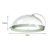 Maxbell Microwave Food Cover Heat Resistant Portable Microwave Plate Lid House Items