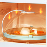Maxbell Microwave Food Cover Heat Resistant Portable Microwave Plate Lid House Items