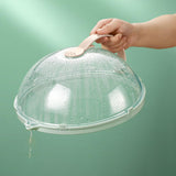 Maxbell Microwave Food Cover Heat Resistant Portable Microwave Plate Lid House Items