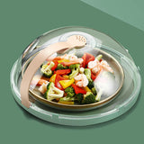Maxbell Microwave Food Cover Heat Resistant Portable Microwave Plate Lid House Items
