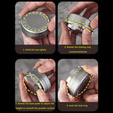 Maxbell Espresso Hand Tampers Kitchen Tools Professional for Kitchen Cafe Restaurant 51mm Gray