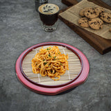 Maxbell Soba Plates Tray Food Tray Japanese Soba Noodle Plates Versatile Sushi Plate Round