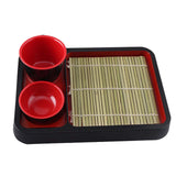 Maxbell Soba Plates Tray Food Tray Japanese Soba Noodle Plates Versatile Sushi Plate Square