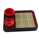 Maxbell Soba Plates Tray Food Tray Japanese Soba Noodle Plates Versatile Sushi Plate Square