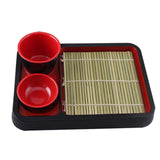 Maxbell Soba Plates Tray Food Tray Japanese Soba Noodle Plates Versatile Sushi Plate Square
