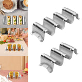 Maxbell Taco Display Wave Shape Portable Mexican Food Rack Burritos Plates Taco Tray Hold 3 Taco