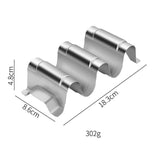 Maxbell Taco Display Wave Shape Portable Mexican Food Rack Burritos Plates Taco Tray Hold 2 Taco