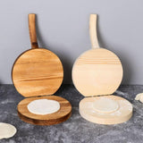 Maxbell Wooden Tortilla Press Maker Dough Presser for Tortillas Dumpling Skin Pastry