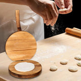 Maxbell Wooden Tortilla Press Maker Dough Presser for Tortillas Dumpling Skin Pastry