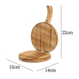 Maxbell Wooden Tortilla Press Maker Dough Presser for Tortillas Dumpling Skin Pastry