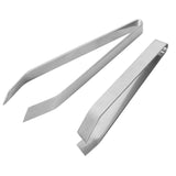 Maxbell 2 Pieces Fish Bone Tweezers Set Garlic Tweezer Remover Tool Vegetables Tools