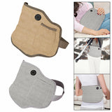 Maxbell Electric Heating Belt Comfortable Winter Warming Pad for Shoulder Waist Back Gray