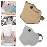 Maxbell Electric Heating Belt Comfortable Winter Warming Pad for Shoulder Waist Back Gray