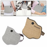 Maxbell Electric Heating Belt Comfortable Winter Warming Pad for Shoulder Waist Back Gray