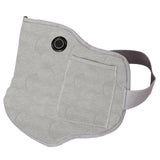 Maxbell Electric Heating Belt Comfortable Winter Warming Pad for Shoulder Waist Back Gray