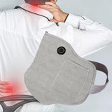 Maxbell Electric Heating Belt Comfortable Winter Warming Pad for Shoulder Waist Back Gray