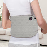 Maxbell Electric Heating Belt Comfortable Winter Warming Pad for Shoulder Waist Back Gray
