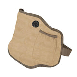 Maxbell Electric Heating Belt Comfortable Winter Warming Pad for Shoulder Waist Back Khaki