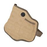 Maxbell Electric Heating Belt Comfortable Winter Warming Pad for Shoulder Waist Back Khaki