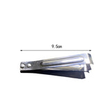 Maxbell 3x Fish Bone Tweezers Set Garlic Tweezer .Japanese Sushi Vegetables Tools