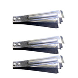 Maxbell 3x Fish Bone Tweezers Set Garlic Tweezer .Japanese Sushi Vegetables Tools