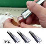 Maxbell 3x Fish Bone Tweezers Set Garlic Tweezer .Japanese Sushi Vegetables Tools