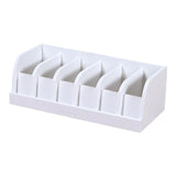 Maxbell Belt Organizer 6 Compartments Storage Box Belts Rack for Closet Shop Wardrobe