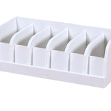 Maxbell Belt Organizer 6 Compartments Storage Box Belts Rack for Closet Shop Wardrobe