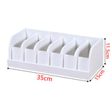 Maxbell Belt Organizer 6 Compartments Storage Box Belts Rack for Closet Shop Wardrobe