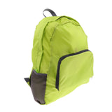 Women Folding Backpack Packable Light Travel Bag Daypack Bookbag green