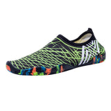 Maxbell Women Men Slip on Water Shoes Aqua Sock Beach Swim Shoes 44 Blackish Green - Aladdin Shoppers