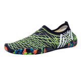 Maxbell Women Men Slip on Water Shoes Aqua Sock Beach Swim Shoes 44 Blackish Green - Aladdin Shoppers