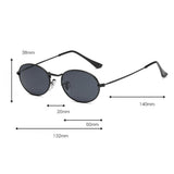 Round Frame Women Men Mirror Sunglasses Eyewear Shades Eye Glasses Slivery Frame Red Slivery Lens