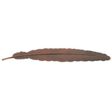 Maxbell Metal Feather Creative Ultra-thin Bookmarks Stationery Office Supplies Copper - Aladdin Shoppers