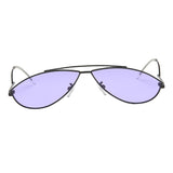 Unique Fashion Cat Eye Sunglasses Women Eyewear Black Frame Purple Lens