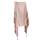 Women Bohemian Fashion Long Cotton Scarf Wraps Tassels Print Shawl Girls #7