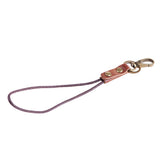 Maxbell Vintage Leather Lanyard Neck Wrist Strap ID Card Badge Phone Key Holder 23cm Wrist strap - Aladdin Shoppers
