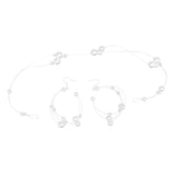 Maxbell Wedding Bridal Party Pearl Hair Band Headband Hair Accessories Eardrop Set - Aladdin Shoppers