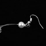 Maxbell Wedding Bridal Party Pearl Hair Band Headband Hair Accessories Eardrop Set - Aladdin Shoppers