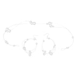 Maxbell Wedding Bridal Party Pearl Hair Band Headband Hair Accessories Eardrop Set - Aladdin Shoppers