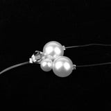 Maxbell Wedding Bridal Party Pearl Hair Band Headband Hair Accessories Eardrop Set - Aladdin Shoppers