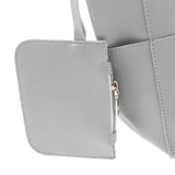 Maxbell Women Handbag Shoulder Lady Purse Messenger Satchel Crossbody Tote Bag Gray