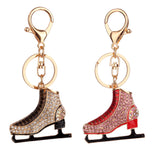 Women Cartoon Animal Keychain Key Chain Handbag Accessory Pink Shoes