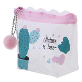 Womens Clear Coin Purse Holder Pouch Zipper Makeup Case Mini Wallet Bags 02