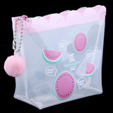 Womens Clear Coin Purse Holder Pouch Zipper Makeup Case Mini Wallet Bags 03